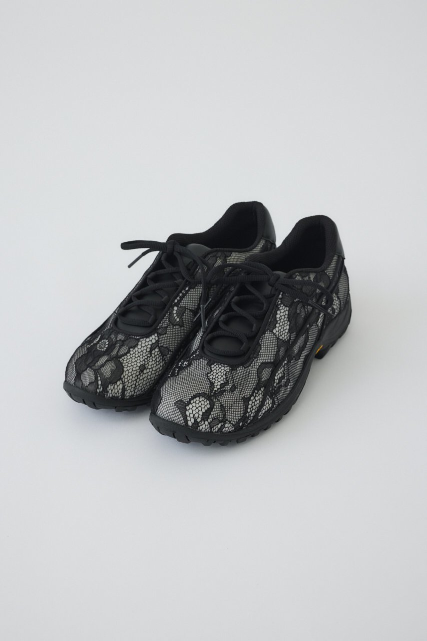 【リムアーク/RIM.ARK】の【9/3 10:00販売開始】LACE fabric sneaker/スニーカー インテリア・キッズ・メンズ・レディースファッション・服の通販 founy(ファニー) 　ファッション　Fashion　レディースファッション　Fashion for Women　クッション　Cushion, Throw Pillow　シューズ　Shoes, Footwear　スニーカー　Sneakers, Trainers　レース　Lace, Lace Fabric　ビジネス 仕事 通勤　Business / Work / Commuting　新作・新入荷　New Arrivals / New In　軽量　Lightweight, Ultra Light　ホワイト|ID: prp329100004652050 ipo3291000000033616142