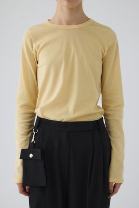 【リムアーク/RIM.ARK】の【9/3 10:00販売開始】High gauge cotton long T-SH/ロングTシャツ 人気、トレンドファッション・服の通販 founy(ファニー) ファッション Fashion レディースファッション Fashion for Women トップス・カットソー Cut & Sew Tops シャツ・ブラウス・オフィスカジュアル Elegant Blouses & Button-Ups ロングTシャツ・Tシャツ Longline T-Shirts & Tees カットソー・ベーシックTシャツ Cut-and-Sewn Tops / Stretch Tees & Basics おすすめ Recommended / Our Picks インナー Innerwear スリーブ Sleeve, Long Sleeve / Short Sleeve ベーシック Basic, Essential ロング Long, Long-Length 再入荷 Restock / Back in Stock 吸水 Absorbent, Quick-Dry |ID:prp329100004652051