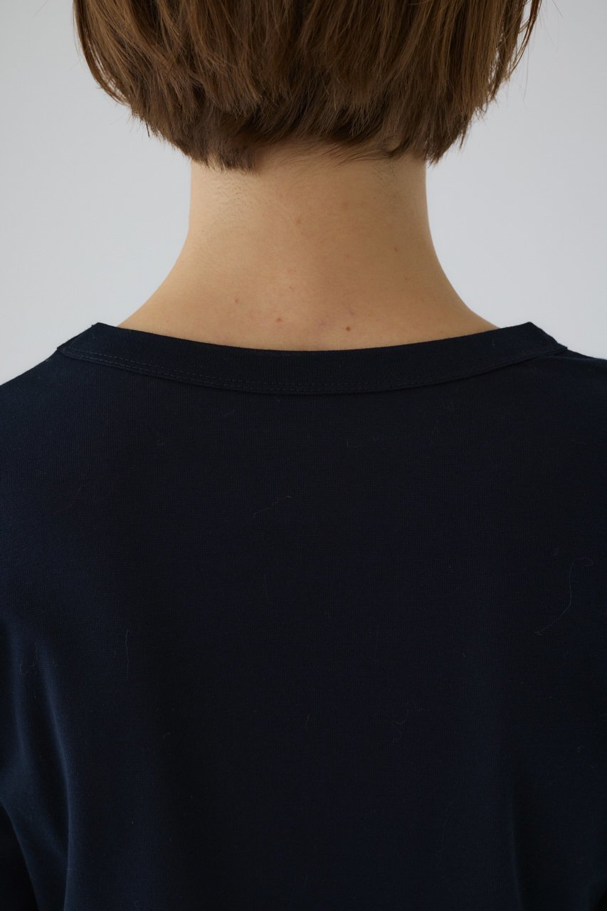【リムアーク/RIM.ARK】の【9/3 10:00販売開始】High gauge cotton long T-SH/ロングTシャツ 人気、トレンドファッション・服の通販 founy(ファニー) 　ファッション　Fashion　レディースファッション　Fashion for Women　トップス・カットソー　Cut & Sew Tops　シャツ・ブラウス・オフィスカジュアル　Elegant Blouses & Button-Ups　ロングTシャツ・Tシャツ　Longline T-Shirts & Tees　カットソー・ベーシックTシャツ　Cut-and-Sewn Tops / Stretch Tees & Basics　おすすめ　Recommended / Our Picks　インナー　Innerwear　スリーブ　Sleeve, Long Sleeve / Short Sleeve　ベーシック　Basic, Essential　ロング　Long, Long-Length　吸水　Absorbent, Quick-Dry　新作・新入荷　New Arrivals / New In　other-8|ID: prp329100004652051 ipo3291000000033616161