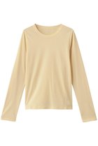 【リムアーク/RIM.ARK】のHigh gauge cotton long T-SH/ロングTシャツ ライトイエロー|ID:prp329100004652051