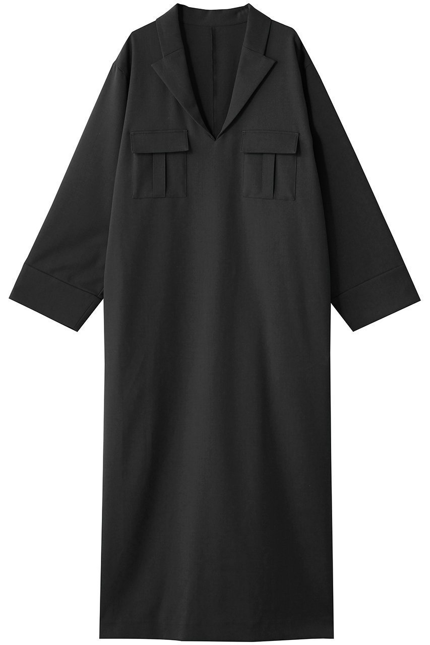 【リムアーク/RIM.ARK】のTailored maxi dress/ドレス インテリア・キッズ・メンズ・レディースファッション・服の通販 founy(ファニー) 　ファッション　Fashion　レディースファッション　Fashion for Women　ワンピース　Dresses　フォーマル・パーティードレス・結婚式用ドレス　Elegant & Casual Dresses　チュニック　Tunic Tops & Dresses　マキシ丈ワンピース・ロングドレス　Maxi Dresses / Long One-Pieces　チュニック　Tunic, Long Top　ドレス　Dress, One-Piece　マキシ　Maxi, Full Length　リラックス　Relax, Relaxed Fit　ロング　Long, Long-Length　夏　Summer　グレー|ID: prp329100004652054 ipo3291000000036203695