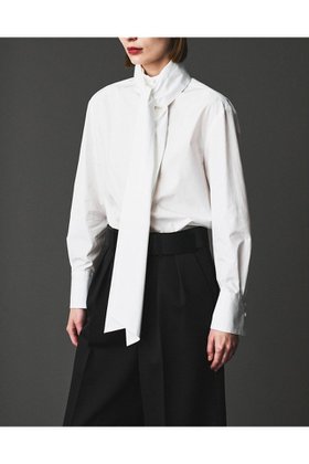 【オブリオ/AUBRIOT】のファインブロード ハイネックシャツ 人気、トレンドファッション・服の通販 founy(ファニー) ファッション Fashion レディースファッション Fashion for Women トップス・カットソー Cut & Sew Tops シャツ・ブラウス・オフィスカジュアル Elegant Blouses & Button-Ups エレガント 上品 Elegant シンプル Simple, Minimal ストライプ Stripe, Striped Pattern スリーブ Sleeve, Long Sleeve / Short Sleeve ハイネック High Neck, Mock Neck ロング Long, Long-Length ロンドン London Style, British Inspired ワイド Wide, Wide Fit 定番 Standard, Basic Item 無地 Plain, Solid Color |ID:prp329100004652056