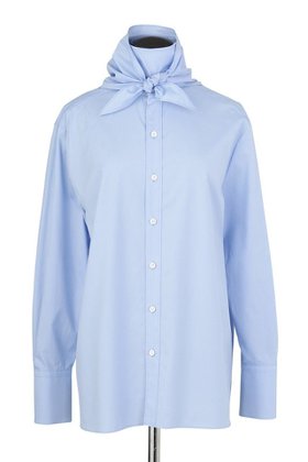 【オブリオ/AUBRIOT】のコットンブロードシャツ 人気、トレンドファッション・服の通販 founy(ファニー) ファッション Fashion レディースファッション Fashion for Women トップス・カットソー Cut & Sew Tops シャツ・ブラウス・オフィスカジュアル Elegant Blouses & Button-Ups 2025年 2025 2025-2026秋冬・A/W Autumn/Winter 2025–26 AW25–26 クラシック Classic, Timeless Style スカーフ Scarf, Neckwear スリーブ Sleeve, Long Sleeve / Short Sleeve トライアングル Triangle, Triangular Shape フィット Fit, Slim Fit ブロード Broadcloth, Fine Cotton モダン Modern, Contemporary ロング Long, Long-Length A/W・秋冬 Autumn/Winter |ID:prp329100004652057