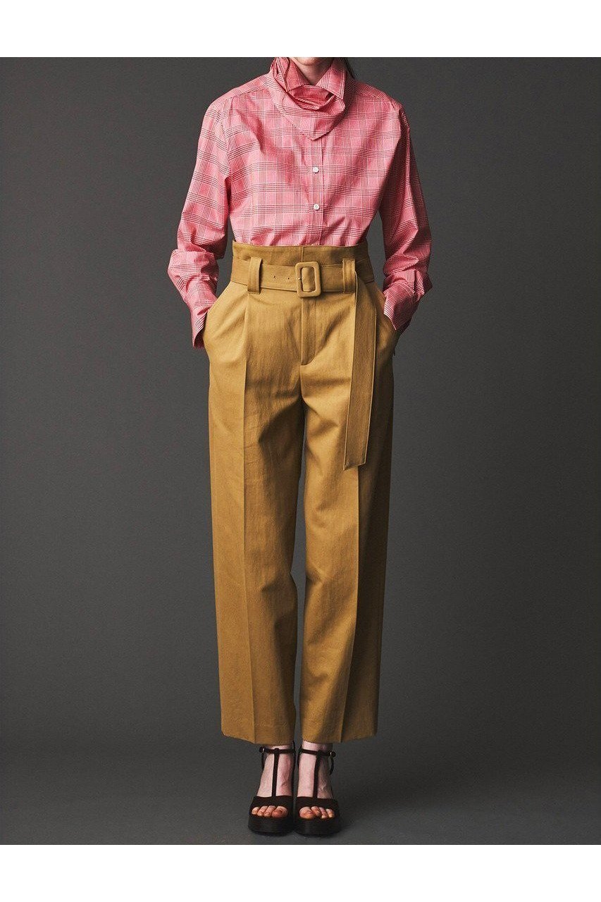 【オブリオ/AUBRIOT】のコットンブロードシャツ 人気、トレンドファッション・服の通販 founy(ファニー) 　ファッション　Fashion　レディースファッション　Fashion for Women　トップス・カットソー　Cut & Sew Tops　シャツ・ブラウス・オフィスカジュアル　Elegant Blouses & Button-Ups　2025年　2025　2025-2026秋冬・A/W　Autumn/Winter 2025–26 AW25–26　クラシック　Classic, Timeless Style　スカーフ　Scarf, Neckwear　スリーブ　Sleeve, Long Sleeve / Short Sleeve　トライアングル　Triangle, Triangular Shape　フィット　Fit, Slim Fit　ブロード　Broadcloth, Fine Cotton　モダン　Modern, Contemporary　ロング　Long, Long-Length　A/W・秋冬　Autumn/Winter　other-3|ID: prp329100004652057 ipo3291000000033616209