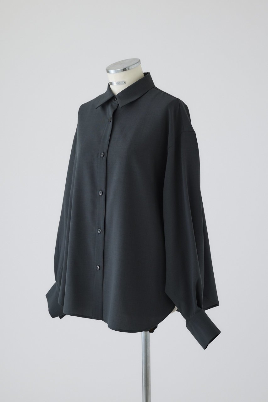 【リムアーク/RIM.ARK】の【9/3 10:00販売開始】Round cuff blouse/ブラウス 人気、トレンドファッション・服の通販 founy(ファニー) 　ファッション　Fashion　レディースファッション　Fashion for Women　トップス・カットソー　Cut & Sew Tops　シャツ・ブラウス・オフィスカジュアル　Elegant Blouses & Button-Ups　とろみ　Fluid, Flowy Fabric　カフス　Cuff Design　シンプル　Simple, Minimal　スリーブ　Sleeve, Long Sleeve / Short Sleeve　ベーシック　Basic, Essential　ラウンド　Round, Round Neck　ロング　Long, Long-Length　新作・新入荷　New Arrivals / New In　other-2|ID: prp329100004652058 ipo3291000000033616215