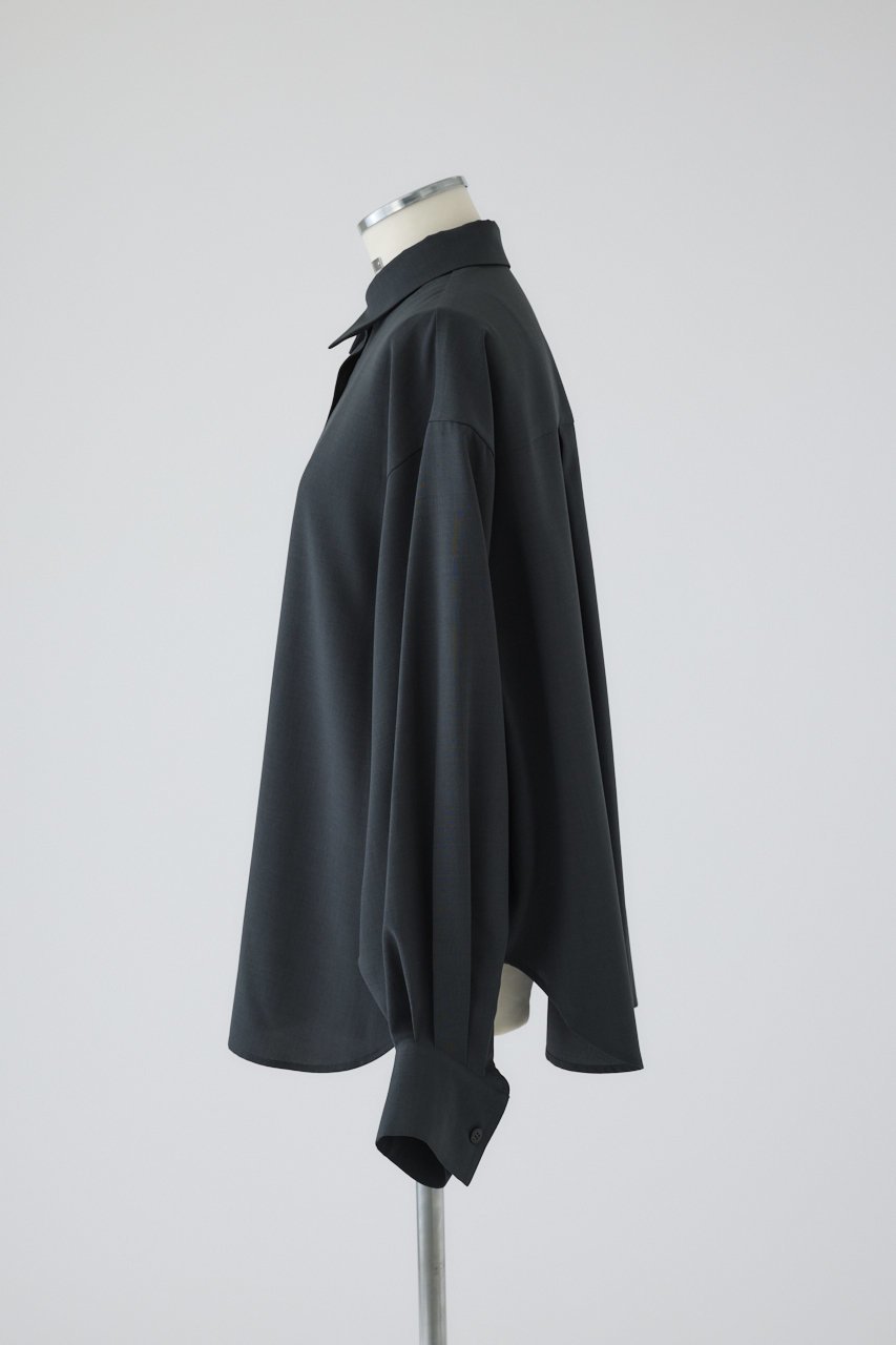 【リムアーク/RIM.ARK】の【9/3 10:00販売開始】Round cuff blouse/ブラウス 人気、トレンドファッション・服の通販 founy(ファニー) 　ファッション　Fashion　レディースファッション　Fashion for Women　トップス・カットソー　Cut & Sew Tops　シャツ・ブラウス・オフィスカジュアル　Elegant Blouses & Button-Ups　とろみ　Fluid, Flowy Fabric　カフス　Cuff Design　シンプル　Simple, Minimal　スリーブ　Sleeve, Long Sleeve / Short Sleeve　ベーシック　Basic, Essential　ラウンド　Round, Round Neck　ロング　Long, Long-Length　新作・新入荷　New Arrivals / New In　other-3|ID: prp329100004652058 ipo3291000000033616216
