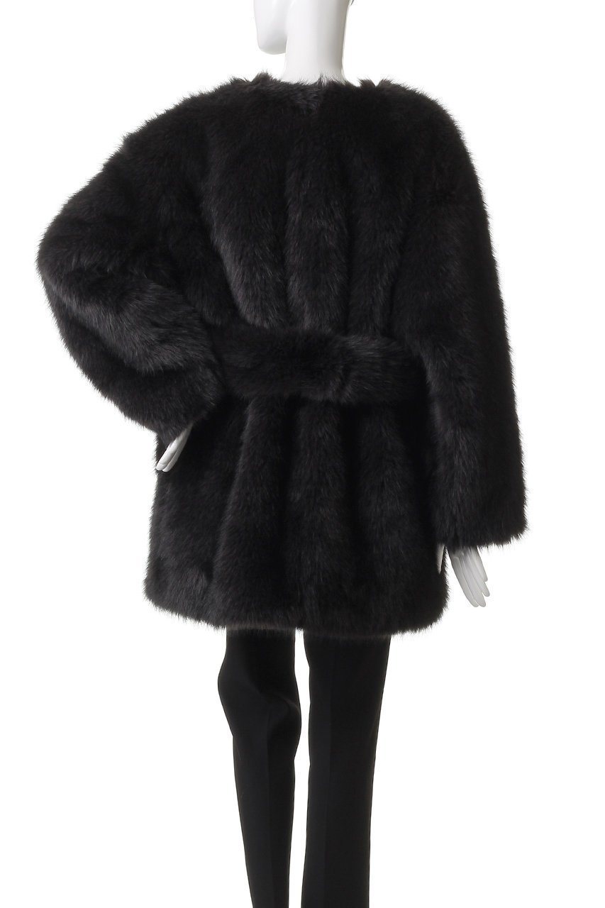 【オブリオ/AUBRIOT】のフェイクファー コート 人気、トレンドファッション・服の通販 founy(ファニー) 　ファッション　Fashion　レディースファッション　Fashion for Women　アウター　Coat / Outerwear Collection　コート・ロングコート・ピーコート　Long Coats, Peacoats & More　スリーブ　Sleeve, Long Sleeve / Short Sleeve　フェイクファー　Faux Fur, Imitation Fur　ラグジュアリー　Luxury, Elegant　ロング　Long, Long-Length　other-4|ID: prp329100004652059 ipo3291000000035817388