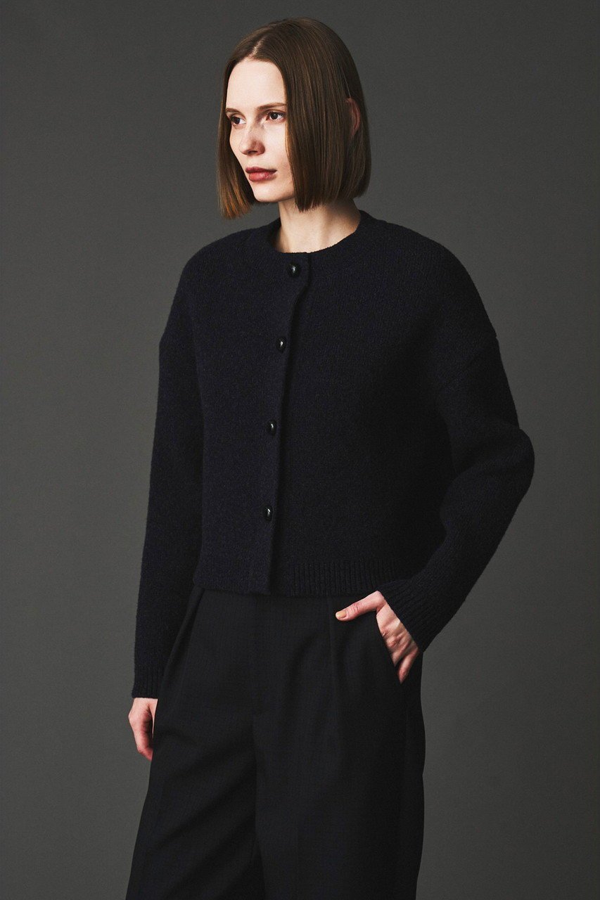【オブリオ/AUBRIOT】のイタリアンウールカーディガン 人気、トレンドファッション・服の通販 founy(ファニー) 　ファッション　Fashion　レディースファッション　Fashion for Women　トップス・カットソー　Cut & Sew Tops　ニット　Knit Tops & Sweaters　カーディガン・羽織り　Layered Style Cardigans　2025年　2025　2025-2026秋冬・A/W　Autumn/Winter 2025–26 AW25–26　イタリア　Italy　カーディガン　Cardigan, Knitwear　チェック　Check, Plaid, Tartan　リラックス　Relax, Relaxed Fit　A/W・秋冬　Autumn/Winter　other-4|ID: prp329100004652062 ipo3291000000033616254