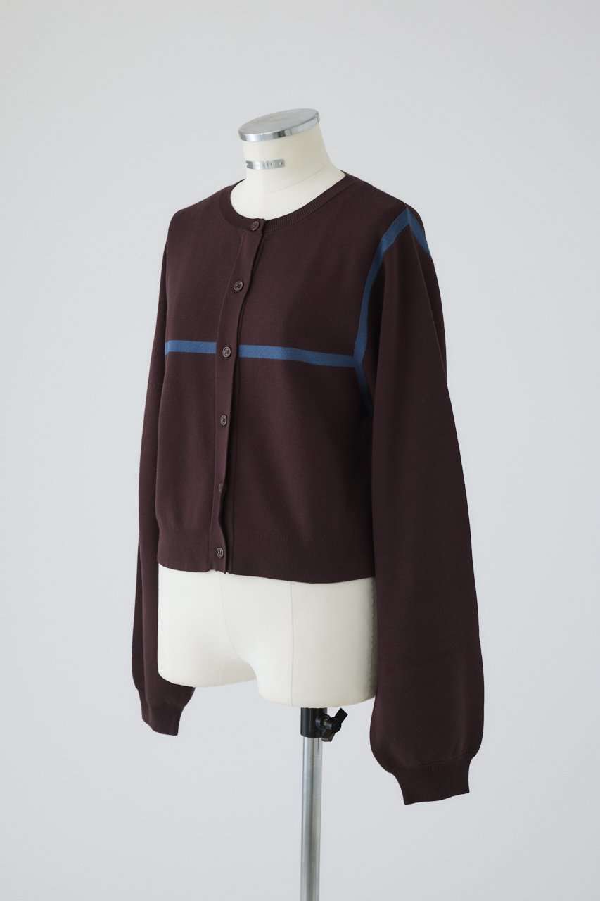 【リムアーク/RIM.ARK】の【9/3 10:00販売開始】Line compact knit CD/ニットカーディガン 人気、トレンドファッション・服の通販 founy(ファニー) 　ファッション　Fashion　レディースファッション　Fashion for Women　トップス・カットソー　Cut & Sew Tops　ニット　Knit Tops & Sweaters　カーディガン・羽織り　Layered Style Cardigans　インナー　Innerwear　カーディガン　Cardigan, Knitwear　スポーティ　Sporty, Casual Athletic　ベーシック　Basic, Essential　ミラノリブ　Milano Rib, Milano Stitch　新作・新入荷　New Arrivals / New In　other-2|ID: prp329100004652066 ipo3291000000033616288