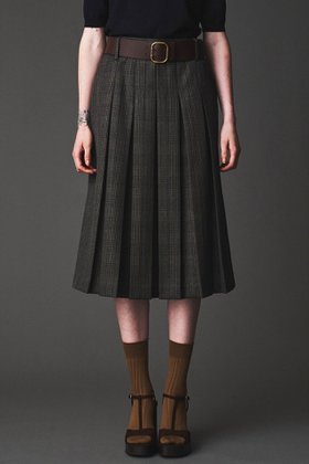 【オブリオ/AUBRIOT】 チェックスカート人気、トレンドファッション・服の通販 founy(ファニー) ファッション Fashion レディースファッション Fashion for Women スカート Skirts ロングスカート Long Skirts / Maxi & Midi Skirts 2025年 2025 2025-2026秋冬・A/W Autumn/Winter 2025–26 AW25–26 イタリア Italy キルト Quilt, Quilted Fabric クラシック Classic, Timeless Style コンパクト Compact, Small Size チェック Check, Plaid, Tartan プリーツ Pleats, Pleated ボックス Boxy, Box Shape ロング Long, Long-Length A/W・秋冬 Autumn/Winter |ID:prp329100004652070