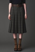 【オブリオ/AUBRIOT】のチェックスカート チャコールグレー|ID: prp329100004652070 ipo3291000000035586539