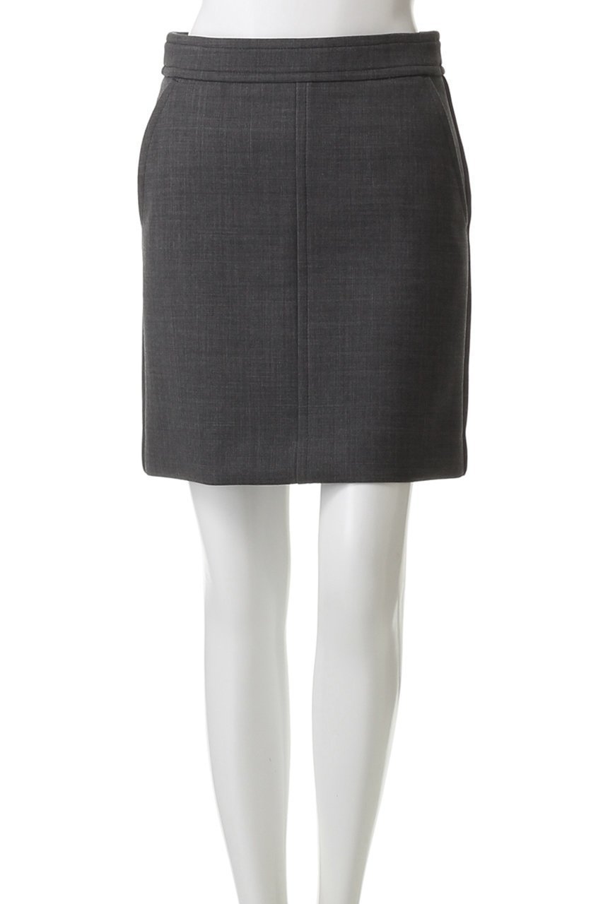 【オブリオ/AUBRIOT】のメリノウール ミニスカート 人気、トレンドファッション・服の通販 founy(ファニー) 　ファッション　Fashion　レディースファッション　Fashion for Women　スカート　Skirts　ミニスカート　Mini Skirts　イタリア　Italy　ストレッチ　Stretch, Stretchy Fabric　ファブリック　Fabric, Textile　フォルム　Silhouette, Form　ミニスカート　Mini Skirt, Short Skirt　モダン　Modern, Contemporary　other-2|ID: prp329100004652071 ipo3291000000036216219