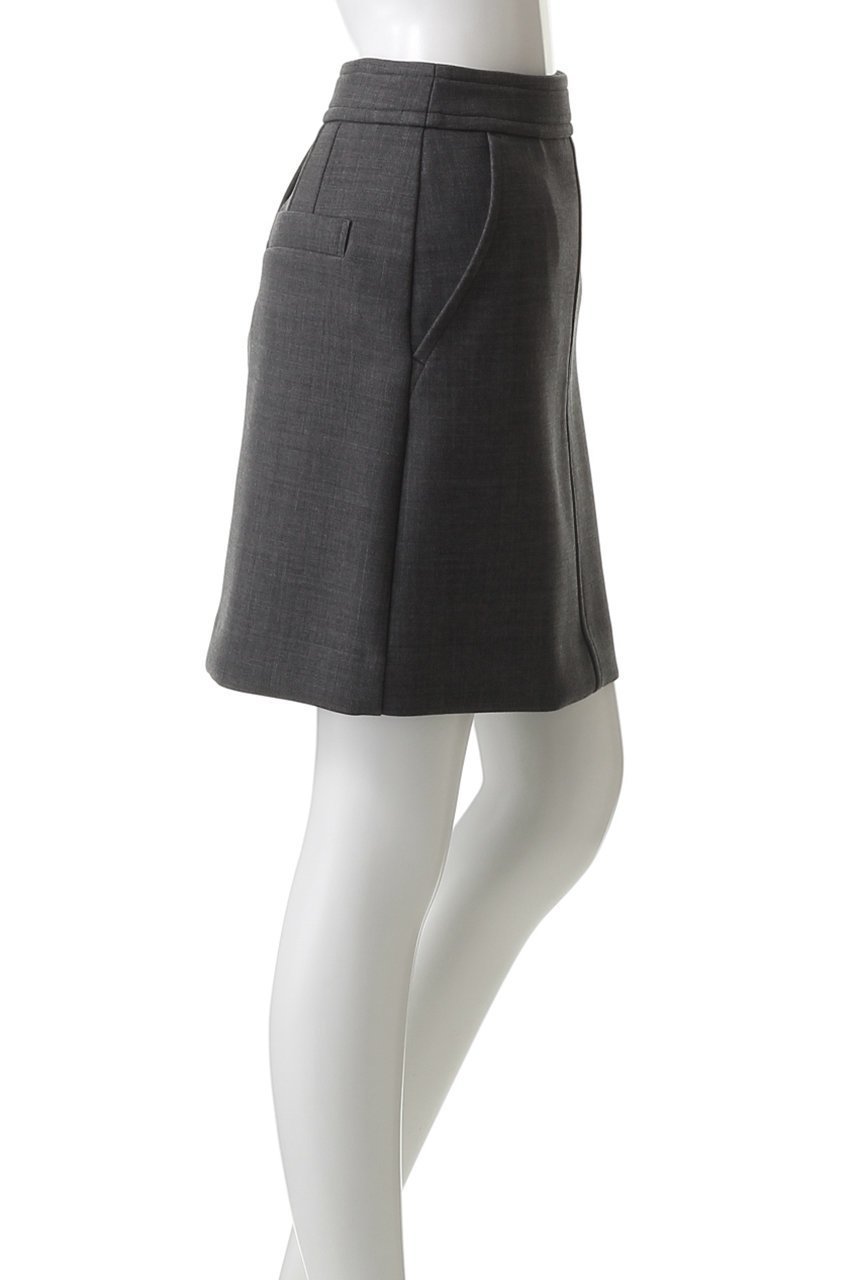 【オブリオ/AUBRIOT】のメリノウール ミニスカート 人気、トレンドファッション・服の通販 founy(ファニー) 　ファッション　Fashion　レディースファッション　Fashion for Women　スカート　Skirts　ミニスカート　Mini Skirts　イタリア　Italy　ストレッチ　Stretch, Stretchy Fabric　ファブリック　Fabric, Textile　フォルム　Silhouette, Form　ミニスカート　Mini Skirt, Short Skirt　モダン　Modern, Contemporary　other-3|ID: prp329100004652071 ipo3291000000036216222