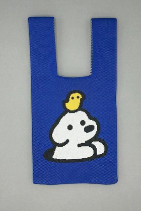【ビーピービーピー/bpbp】の【UNISEX】【matsui】ニット ミニマルシェバッグ 人気、トレンドファッション・服の通販 founy(ファニー) ファッション Fashion レディースファッション Fashion for Women トップス・カットソー Cut & Sew Tops ニット Knit Tops & Sweaters イラスト Illustration シンプル Simple, Minimal スマート Smart, Elegant ダブル Double, Double-Breasted フェイス Face, Facial Design モチーフ Motif, Design Theme ユニセックス Unisex, Genderless おすすめ Recommended / Our Picks 犬 Dog ギフト プレゼント Gift / Present 新作・新入荷 New Arrivals / New In |ID:prp329100004653132
