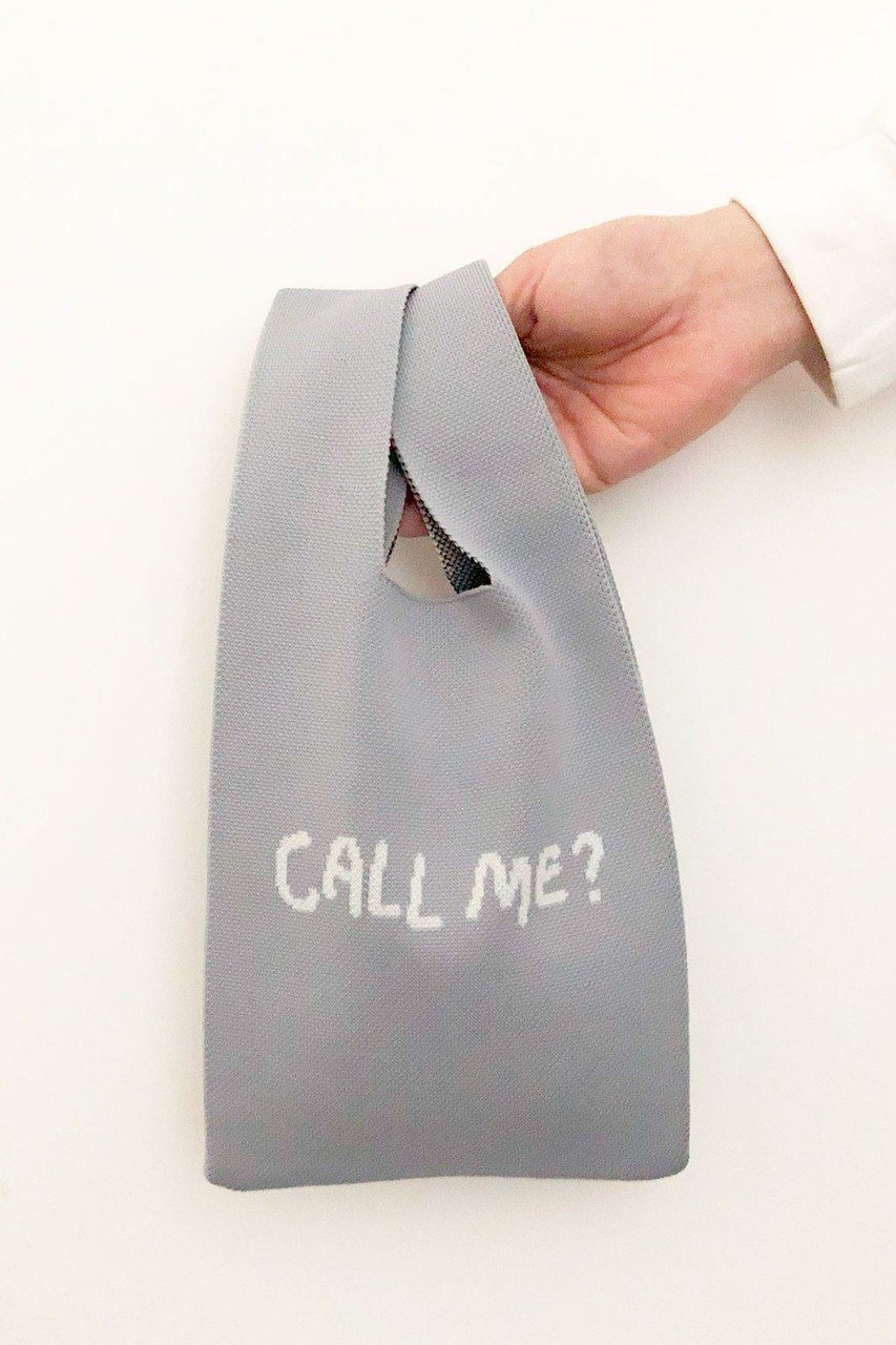 【ビーピービーピー/bpbp】の【UNISEX】【matsui】ニット ミニマルシェバッグ 人気、トレンドファッション・服の通販 founy(ファニー) 　ファッション　Fashion　レディースファッション　Fashion for Women　トップス・カットソー　Cut & Sew Tops　ニット　Knit Tops & Sweaters　イラスト　Illustration　シンプル　Simple, Minimal　スマート　Smart, Elegant　ダブル　Double, Double-Breasted　フェイス　Face, Facial Design　モチーフ　Motif, Design Theme　ユニセックス　Unisex, Genderless　おすすめ　Recommended / Our Picks　ギフト プレゼント　Gift / Present　other-7|ID: prp329100004653132 ipo3291000000035378433