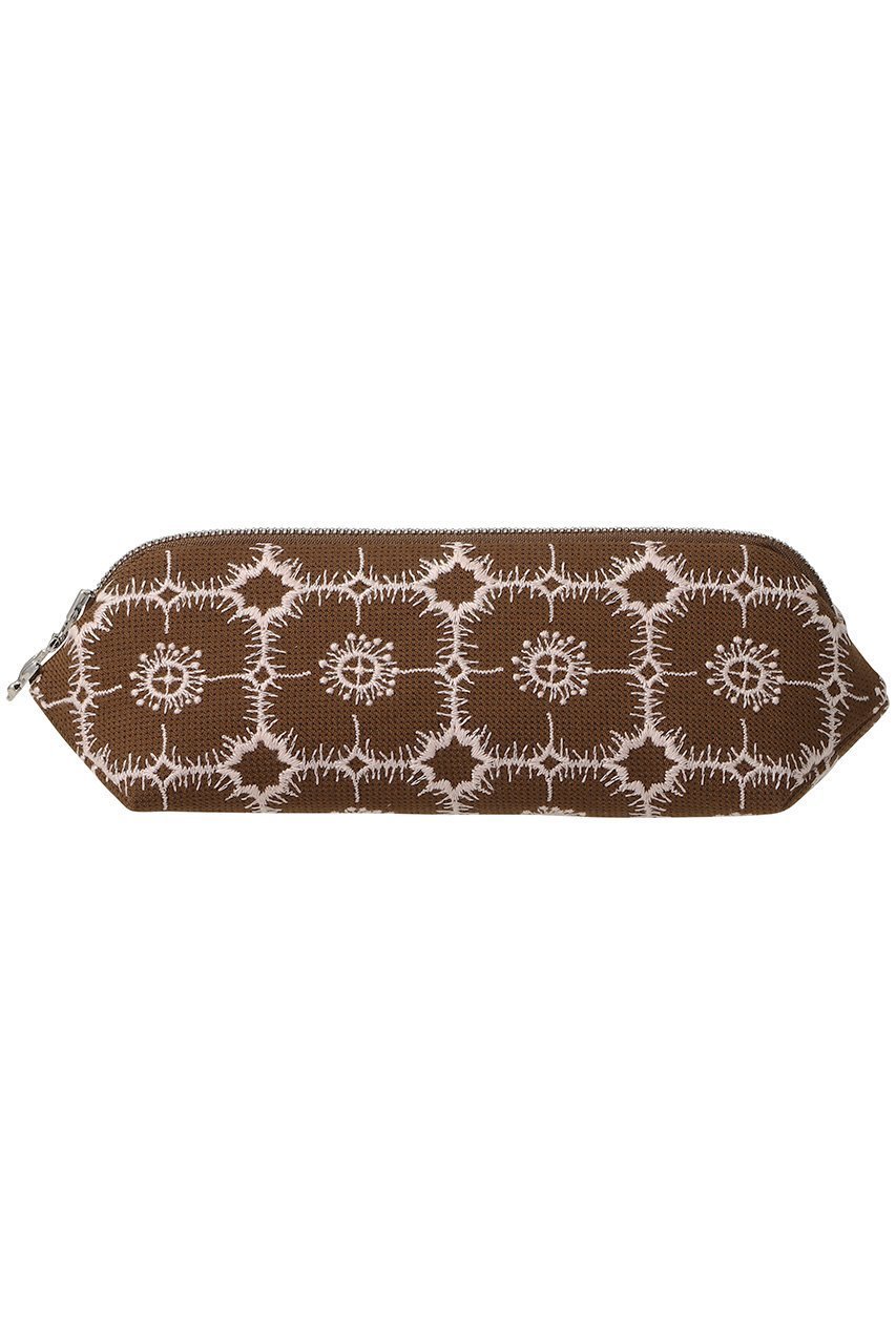 【ミナ ペルホネン/mina perhonen】のquartz pouch ポーチ インテリア・キッズ・メンズ・レディースファッション・服の通販 founy(ファニー) 　ファッション　Fashion　レディースファッション　Fashion for Women　ポーチ&ミニバッグ　Pouches & Mini Bags　2025年　2025　2025-2026秋冬・A/W　Autumn/Winter 2025–26 AW25–26　おすすめ　Recommended / Our Picks　ギフト プレゼント　Gift / Present　フォルム　Silhouette, Form　フラワー　Flower, Floral　プリント　Print, Printed Pattern　ポーチ　Pouch, Small Case　ローズ　Rose, Rose Motif　A/W・秋冬　Autumn/Winter　ブラウン|ID: prp329100004653138 ipo3291000000033628408