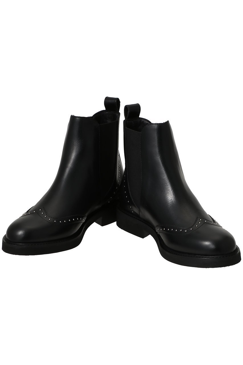 【ルカグロッシ/LucaGrossi】の【ELLE SHOP限定】スタッズショートブーツ 人気、トレンドファッション・服の通販 founy(ファニー) 　ファッション　Fashion　レディースファッション　Fashion for Women　2025年　2025　2025-2026秋冬・A/W　Autumn/Winter 2025–26 AW25–26　ショート　Short, Short Length　シンプル　Simple, Minimal　スタッズ　Studs, Metal Accents　A/W・秋冬　Autumn/Winter　other-5|ID: prp329100004653142 ipo3291000000033628439