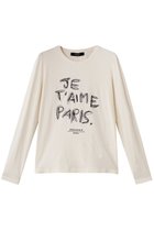 【マックスマーラ/Max Mara】の【Weekend Max Mara】RENOIR スパンコール JE TAIME PARISトップス エクリュ|ID: prp329100004653145 ipo3291000000035378476