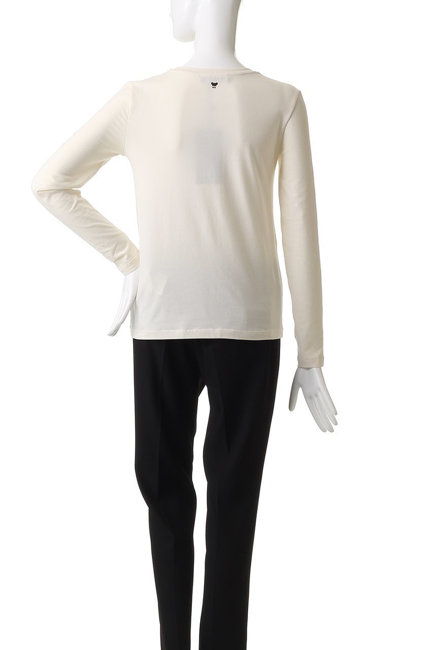 【マックスマーラ/Max Mara】の【Weekend Max Mara】RENOIR スパンコール JE TAIME PARISトップス 人気、トレンドファッション・服の通販 founy(ファニー) 　ファッション　Fashion　レディースファッション　Fashion for Women　トップス・カットソー　Cut & Sew Tops　シャツ・ブラウス・オフィスカジュアル　Elegant Blouses & Button-Ups　ロングTシャツ・Tシャツ　Longline T-Shirts & Tees　カットソー・ベーシックTシャツ　Cut-and-Sewn Tops / Stretch Tees & Basics　コンパクト　Compact, Small Size　スパンコール　Sequins, Sequin Embellishment　スリーブ　Sleeve, Long Sleeve / Short Sleeve　モノトーン　Monotone, Black and White　ロング　Long, Long-Length　長袖　Long Sleeve, Full Sleeve　other-4|ID: prp329100004653145 ipo3291000000036152308