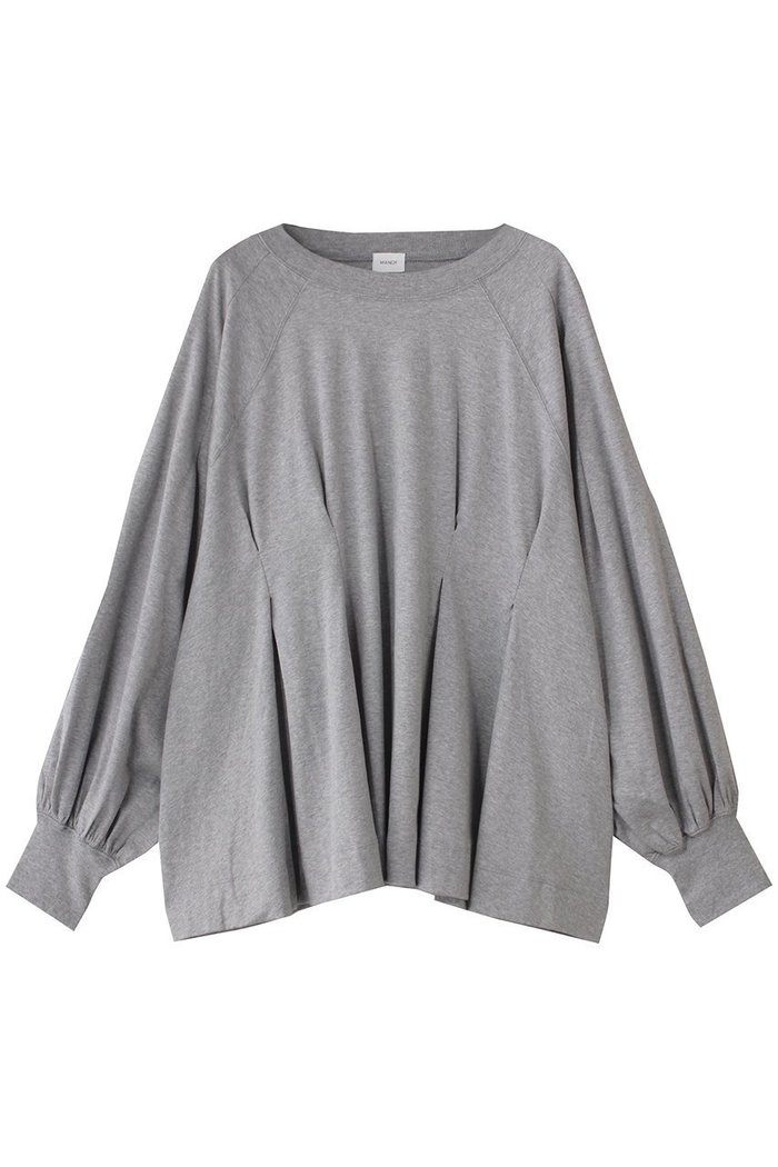 【マノフ/MANOF】のWAIST TUCK VOLUME SLEEVE TOPS Tシャツ・カットソー インテリア・キッズ・メンズ・レディースファッション・服の通販 founy(ファニー) https://founy.com/ ファッション Fashion レディースファッション Fashion for Women トップス・カットソー Cut & Sew Tops シャツ・ブラウス・オフィスカジュアル Elegant Blouses & Button-Ups ロングTシャツ・Tシャツ Longline T-Shirts & Tees カットソー・ベーシックTシャツ Cut-and-Sewn Tops / Stretch Tees & Basics ボリューム袖・フリルスリーブブラウス Voluminous & Ruffle Sleeves / Puffy Sleeve Tops 2025年 2025 2025-2026秋冬・A/W Autumn/Winter 2025–26 AW25–26 おすすめ Recommended / Our Picks カットソー Cut and Sewn Top コンパクト Compact, Small Size スリーブ Sleeve, Long Sleeve / Short Sleeve バランス Balance, Style Balance フレア Flare, Flared ロング Long, Long-Length A/W・秋冬 Autumn/Winter |ID: prp329100004653146 ipo3291000000033628460