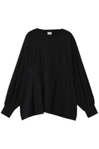 【マノフ/MANOF】のWAIST TUCK VOLUME SLEEVE TOPS Tシャツ・カットソー BLACK|ID: prp329100004653146 ipo3291000000033628462