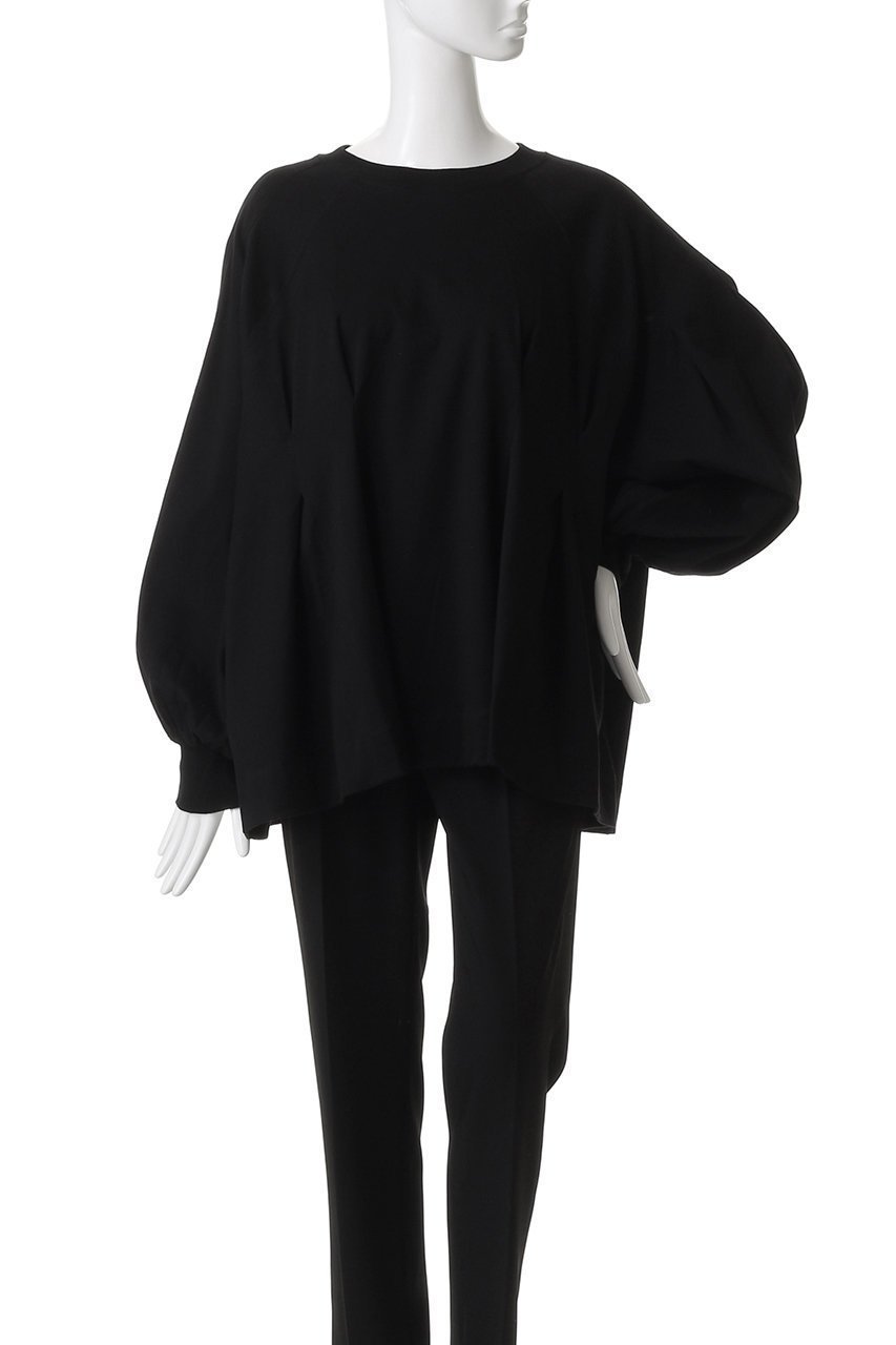 【マノフ/MANOF】のWAIST TUCK VOLUME SLEEVE TOPS Tシャツ・カットソー 人気、トレンドファッション・服の通販 founy(ファニー) 　ファッション　Fashion　レディースファッション　Fashion for Women　トップス・カットソー　Cut & Sew Tops　シャツ・ブラウス・オフィスカジュアル　Elegant Blouses & Button-Ups　ロングTシャツ・Tシャツ　Longline T-Shirts & Tees　カットソー・ベーシックTシャツ　Cut-and-Sewn Tops / Stretch Tees & Basics　ボリューム袖・フリルスリーブブラウス　Voluminous & Ruffle Sleeves / Puffy Sleeve Tops　2025年　2025　2025-2026秋冬・A/W　Autumn/Winter 2025–26 AW25–26　おすすめ　Recommended / Our Picks　カットソー　Cut and Sewn Top　コンパクト　Compact, Small Size　スリーブ　Sleeve, Long Sleeve / Short Sleeve　バランス　Balance, Style Balance　フレア　Flare, Flared　ロング　Long, Long-Length　A/W・秋冬　Autumn/Winter　other-2|ID: prp329100004653146 ipo3291000000033628463