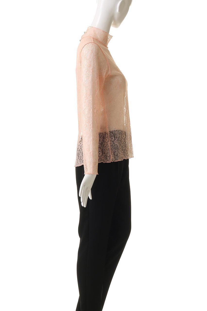 【デザイン ワークス/DESIGN WORKS】のBEAUVET ストレッチレースプルオーバー 人気、トレンドファッション・服の通販 founy(ファニー) 　ファッション　Fashion　レディースファッション　Fashion for Women　トップス・カットソー　Cut & Sew Tops　シャツ・ブラウス・オフィスカジュアル　Elegant Blouses & Button-Ups　カジュアルプルオーバー・ニットトップス　Pullovers & Knit Tops / Casual Pullovers　インナー　Innerwear　コンパクト　Compact, Small Size　ジャケット　Jacket, Outerwear　ストレッチ　Stretch, Stretchy Fabric　スリーブ　Sleeve, Long Sleeve / Short Sleeve　レース　Lace, Lace Fabric　ロング　Long, Long-Length　other-3|ID: prp329100004653161 ipo3291000000035378560