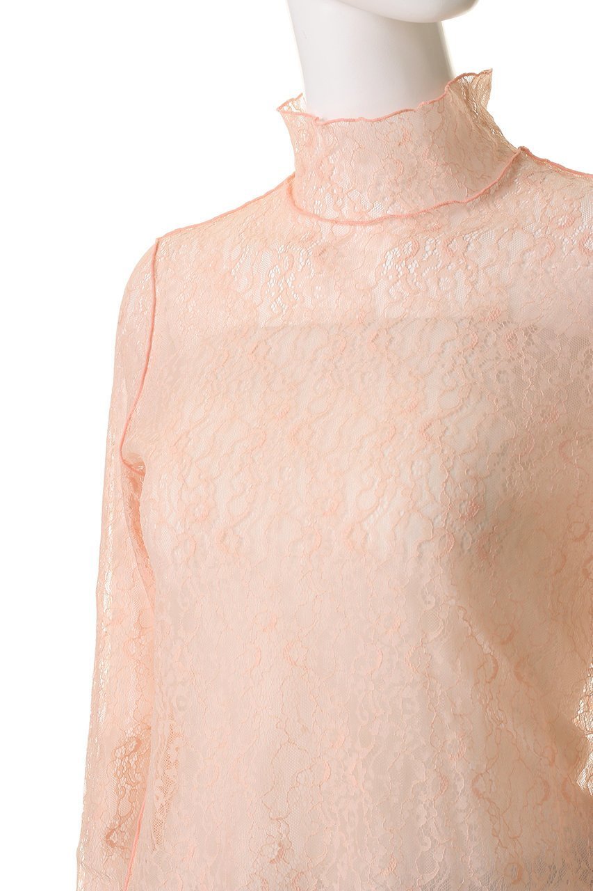 【デザイン ワークス/DESIGN WORKS】のBEAUVET ストレッチレースプルオーバー 人気、トレンドファッション・服の通販 founy(ファニー) 　ファッション　Fashion　レディースファッション　Fashion for Women　トップス・カットソー　Cut & Sew Tops　シャツ・ブラウス・オフィスカジュアル　Elegant Blouses & Button-Ups　カジュアルプルオーバー・ニットトップス　Pullovers & Knit Tops / Casual Pullovers　インナー　Innerwear　コンパクト　Compact, Small Size　ジャケット　Jacket, Outerwear　ストレッチ　Stretch, Stretchy Fabric　スリーブ　Sleeve, Long Sleeve / Short Sleeve　レース　Lace, Lace Fabric　ロング　Long, Long-Length　other-5|ID: prp329100004653161 ipo3291000000035378562