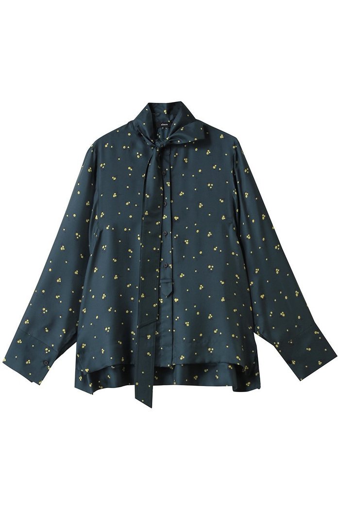 【エブール/ebure】の【9/5 0:00販売開始】シルクスモールフラワー ボウタイブラウス インテリア・キッズ・メンズ・レディースファッション・服の通販 founy(ファニー) https://founy.com/ ファッション Fashion レディースファッション Fashion for Women トップス・カットソー Cut & Sew Tops シャツ・ブラウス・オフィスカジュアル Elegant Blouses & Button-Ups 2025年 2025 2025-2026秋冬・A/W Autumn/Winter 2025–26 AW25–26 おすすめ Recommended / Our Picks インナー Innerwear シルク Silk, 100% Silk スリーブ Sleeve, Long Sleeve / Short Sleeve タートル Turtleneck, Turtle Collar モダン Modern, Contemporary ロング Long, Long-Length エレガント 上品 Elegant A/W・秋冬 Autumn/Winter |ID: prp329100004653163 ipo3291000000033628604