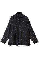 【エブール/ebure】のシルクスモールフラワー ボウタイブラウス ネイビー|ID: prp329100004653163 ipo3291000000035378570