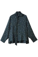 【エブール/ebure】のシルクスモールフラワー ボウタイブラウス 人気、トレンドファッション・服の通販 founy(ファニー) ファッション Fashion レディースファッション Fashion for Women トップス・カットソー Cut & Sew Tops シャツ・ブラウス・オフィスカジュアル Elegant Blouses & Button-Ups おすすめ Recommended / Our Picks インナー Innerwear シルク Silk, 100% Silk スリーブ Sleeve, Long Sleeve / Short Sleeve タートル Turtleneck, Turtle Collar モダン Modern, Contemporary ロング Long, Long-Length エレガント 上品 Elegant |ID:prp329100004653163