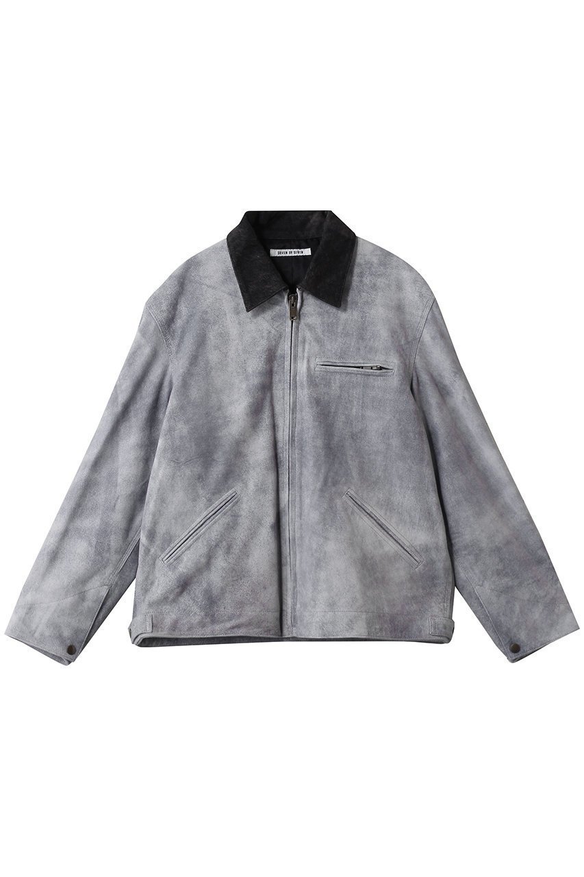 【セブン バイ セブン/SEVEN BY SEVEN / MEN】の【MEN】LEATHER DETROIT ジャケット インテリア・キッズ・メンズ・レディースファッション・服の通販 founy(ファニー) 　ファッション　Fashion　メンズファッション　Fashion for Men　2025年　2025　2025-2026秋冬・A/W　Autumn/Winter 2025–26 AW25–26　コンパクト　Compact, Small Size　シンプル　Simple, Minimal　ジャケット　Jacket, Outerwear　ブルゾン　Blouson, Bomber Jacket　A/W・秋冬　Autumn/Winter　アイスグレー|ID: prp329100004653166 ipo3291000000033628647