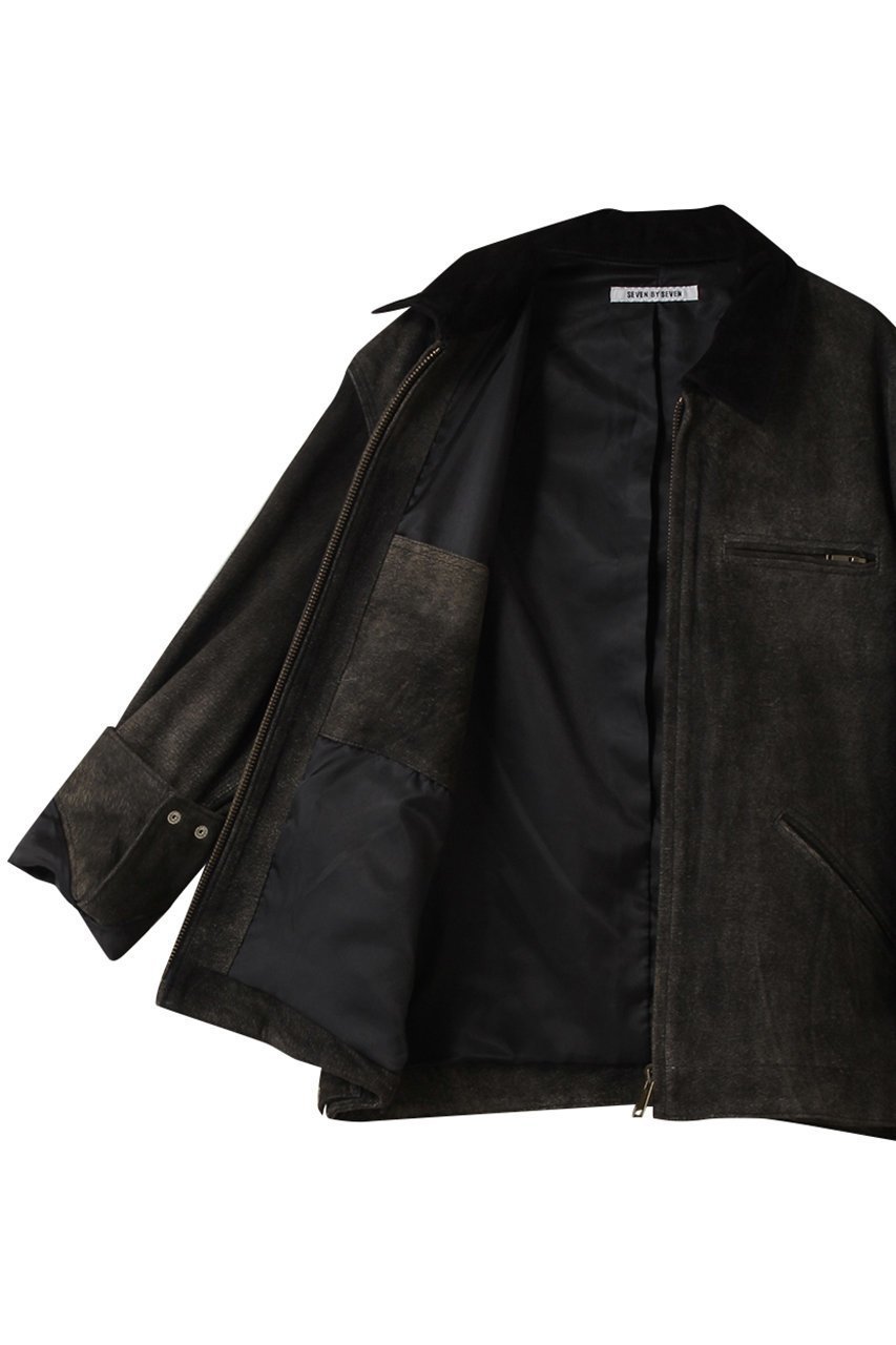 【セブン バイ セブン/SEVEN BY SEVEN / MEN】の【MEN】LEATHER DETROIT ジャケット 人気、トレンドファッション・服の通販 founy(ファニー) 　ファッション　Fashion　メンズファッション　Fashion for Men　2025年　2025　2025-2026秋冬・A/W　Autumn/Winter 2025–26 AW25–26　コンパクト　Compact, Small Size　シンプル　Simple, Minimal　ジャケット　Jacket, Outerwear　ブルゾン　Blouson, Bomber Jacket　A/W・秋冬　Autumn/Winter　other-6|ID: prp329100004653166 ipo3291000000033628654