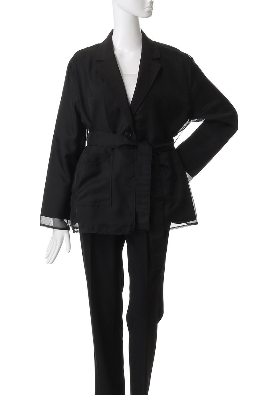 【マノフ/MANOF】のLAYERED SHEER JACKET ジャケット 人気、トレンドファッション・服の通販 founy(ファニー) 　ファッション　Fashion　レディースファッション　Fashion for Women　アウター　Coat / Outerwear Collection　レディースジャケット・軽アウター　Jackets　おすすめ　Recommended / Our Picks　シアー　Sheer, See-Through　ジャケット　Jacket, Outerwear　スラックス　Slacks, Dress Pants　ダウン　Down, Puffer　デニム　Denim, Jeans Material　トレンド　Trend, Trending Now　other-2|ID: prp329100004653171 ipo3291000000036152436