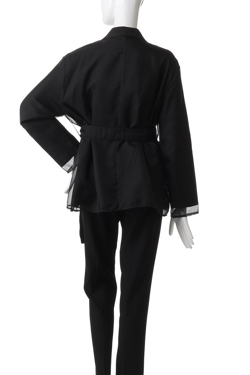 【マノフ/MANOF】のLAYERED SHEER JACKET ジャケット 人気、トレンドファッション・服の通販 founy(ファニー) 　ファッション　Fashion　レディースファッション　Fashion for Women　アウター　Coat / Outerwear Collection　レディースジャケット・軽アウター　Jackets　おすすめ　Recommended / Our Picks　シアー　Sheer, See-Through　ジャケット　Jacket, Outerwear　スラックス　Slacks, Dress Pants　ダウン　Down, Puffer　デニム　Denim, Jeans Material　トレンド　Trend, Trending Now　other-4|ID: prp329100004653171 ipo3291000000036152441