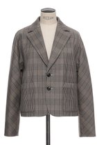 【オブリオ/AUBRIOT】のチェックジャケット 人気、トレンドファッション・服の通販 founy(ファニー) ファッション Fashion レディースファッション Fashion for Women アウター Coat / Outerwear Collection レディースジャケット・軽アウター Jackets 2025年 2025 2025-2026秋冬・A/W Autumn/Winter 2025–26 AW25–26 イタリア Italy クラシック Classic, Timeless Style コンパクト Compact, Small Size ジャケット Jacket, Outerwear チェック Check, Plaid, Tartan フォルム Silhouette, Form ボックス Boxy, Box Shape A/W・秋冬 Autumn/Winter thumbnail ライトベージュ|ID: prp329100004653173 ipo3291000000033628715