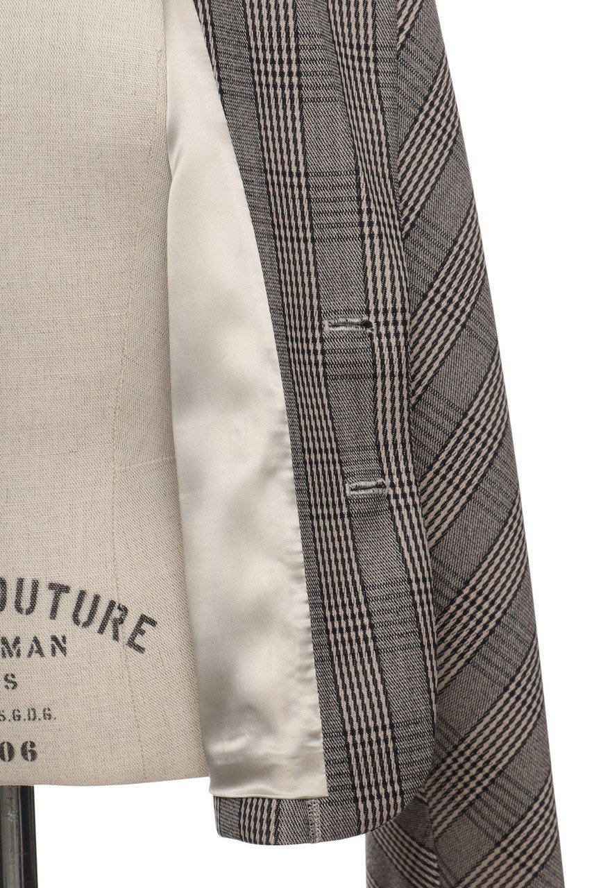 【オブリオ/AUBRIOT】のチェックジャケット 人気、トレンドファッション・服の通販 founy(ファニー) 　ファッション　Fashion　レディースファッション　Fashion for Women　アウター　Coat / Outerwear Collection　レディースジャケット・軽アウター　Jackets　2025年　2025　2025-2026秋冬・A/W　Autumn/Winter 2025–26 AW25–26　イタリア　Italy　クラシック　Classic, Timeless Style　コンパクト　Compact, Small Size　ジャケット　Jacket, Outerwear　チェック　Check, Plaid, Tartan　フォルム　Silhouette, Form　ボックス　Boxy, Box Shape　A/W・秋冬　Autumn/Winter　other-7|ID: prp329100004653173 ipo3291000000033628723