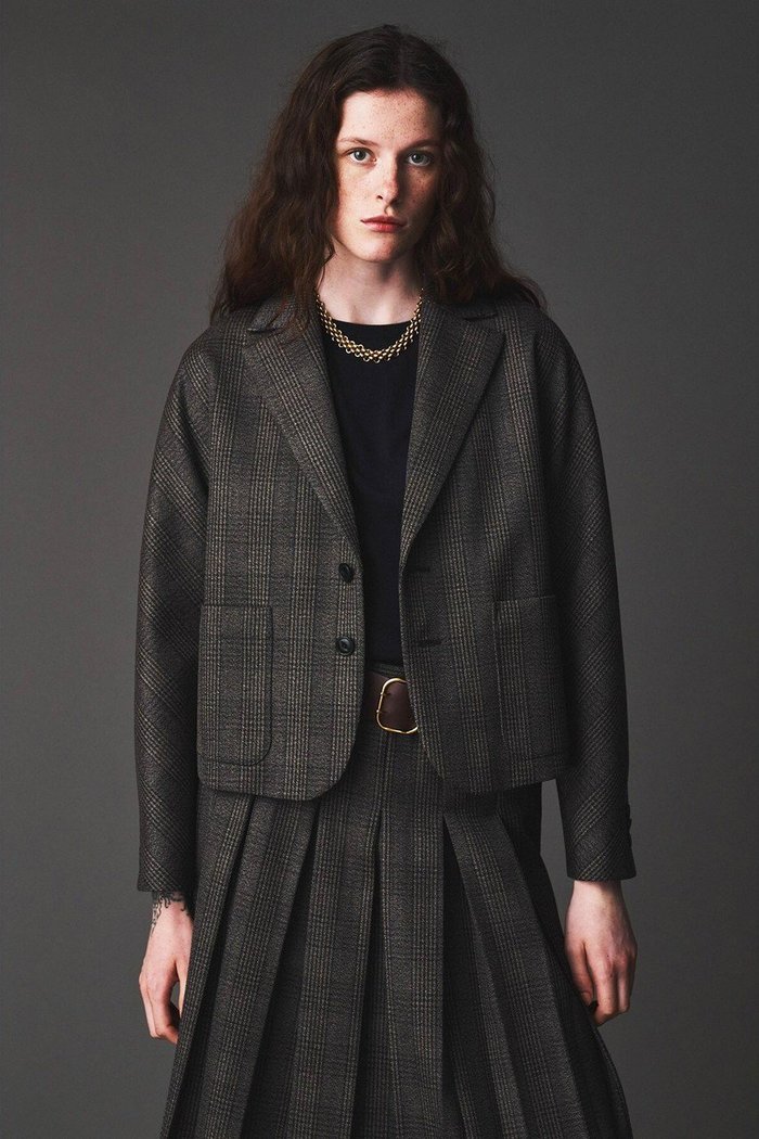 【オブリオ/AUBRIOT】のチェックジャケット インテリア・キッズ・メンズ・レディースファッション・服の通販 founy(ファニー) https://founy.com/ ファッション Fashion レディースファッション Fashion for Women アウター Coat / Outerwear Collection レディースジャケット・軽アウター Jackets 2025年 2025 2025-2026秋冬・A/W Autumn/Winter 2025–26 AW25–26 イタリア Italy クラシック Classic, Timeless Style コンパクト Compact, Small Size ジャケット Jacket, Outerwear チェック Check, Plaid, Tartan フォルム Silhouette, Form ボックス Boxy, Box Shape A/W・秋冬 Autumn/Winter |ID: prp329100004653173 ipo3291000000033683380
