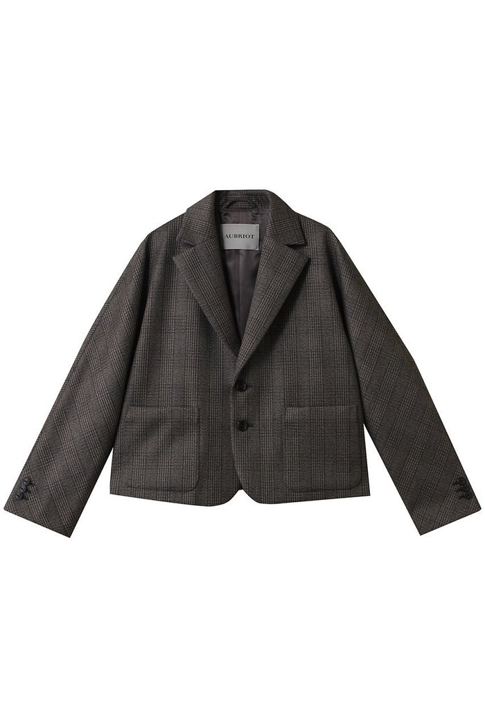 【オブリオ/AUBRIOT】のチェックジャケット インテリア・キッズ・メンズ・レディースファッション・服の通販 founy(ファニー) https://founy.com/ ファッション Fashion レディースファッション Fashion for Women アウター Coat / Outerwear Collection レディースジャケット・軽アウター Jackets イタリア Italy クラシック Classic, Timeless Style コンパクト Compact, Small Size ジャケット Jacket, Outerwear チェック Check, Plaid, Tartan フォルム Silhouette, Form ボックス Boxy, Box Shape 再入荷 Restock / Back in Stock |ID: prp329100004653173 ipo3291000000036126716