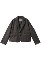 【オブリオ/AUBRIOT】のチェックジャケット チャコールグレー|ID: prp329100004653173 ipo3291000000036126717