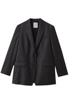 【エブール/ebure】のソフトギャバジン 2釦シングルジャケット チャコールグレー|ID: prp329100004653174 ipo3291000000035967616