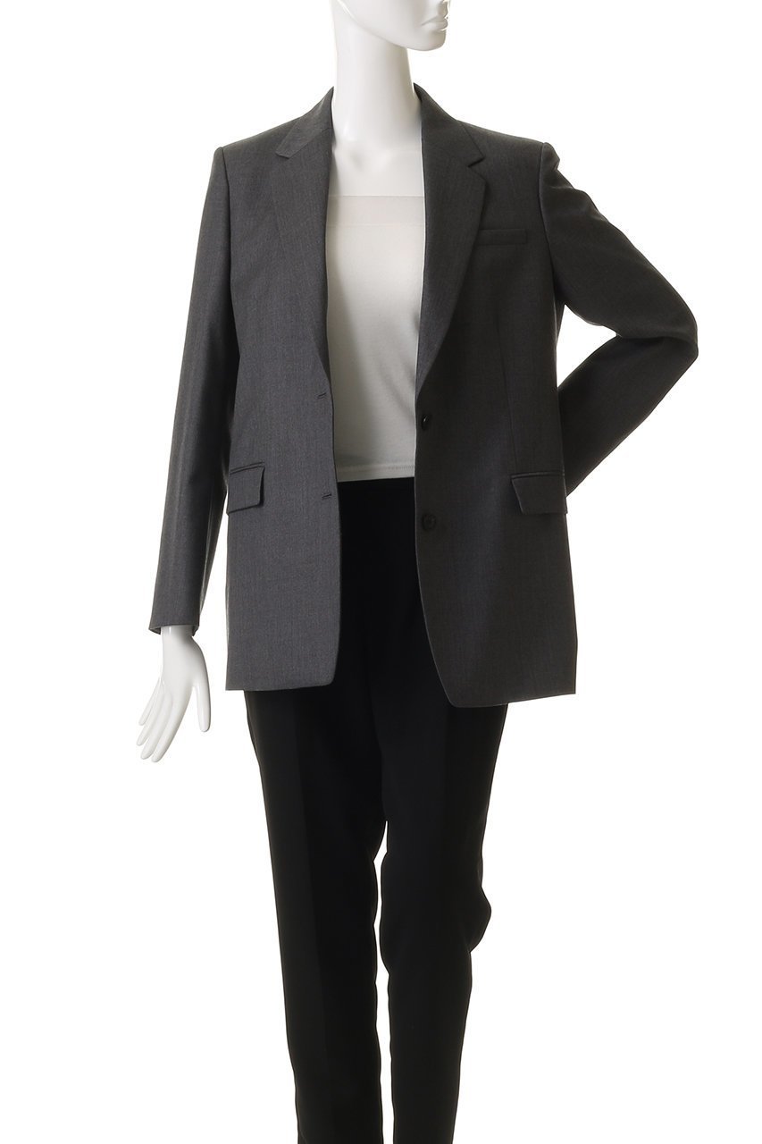 【エブール/ebure】のソフトギャバジン 2釦シングルジャケット 人気、トレンドファッション・服の通販 founy(ファニー) ファッション Fashion レディースファッション Fashion for Women アウター Coat / Outerwear Collection レディースジャケット・軽アウター Jackets ジャケット Jacket, Outerwear ストライプ Stripe, Striped Pattern ブローチ Brooch, Pin Brooch エレガント 上品 Elegant other-7|ID: prp329100004653174 ipo3291000000035967624