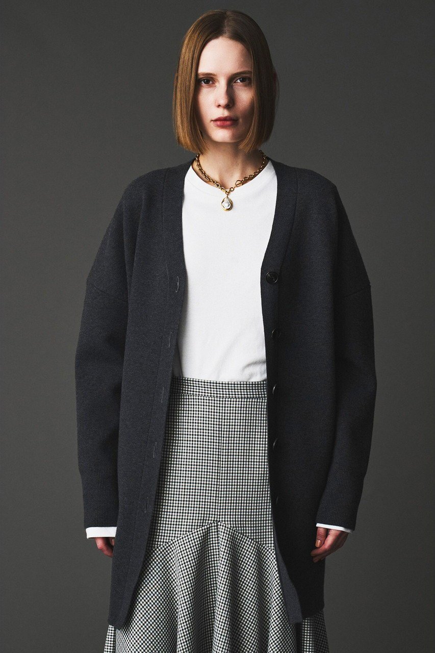 【オブリオ/AUBRIOT】のスポンディッシュカーディガン 人気、トレンドファッション・服の通販 founy(ファニー) ファッション Fashion レディースファッション Fashion for Women トップス・カットソー Cut & Sew Tops ニット Knit Tops & Sweaters カーディガン・羽織り Layered Style Cardigans カーディガン Cardigan, Knitwear ストレッチ Stretch, Stretchy Fabric フォルム Silhouette, Form 再入荷 Restock / Back in Stock other-1|ID: prp329100004653177 ipo3291000000035799384