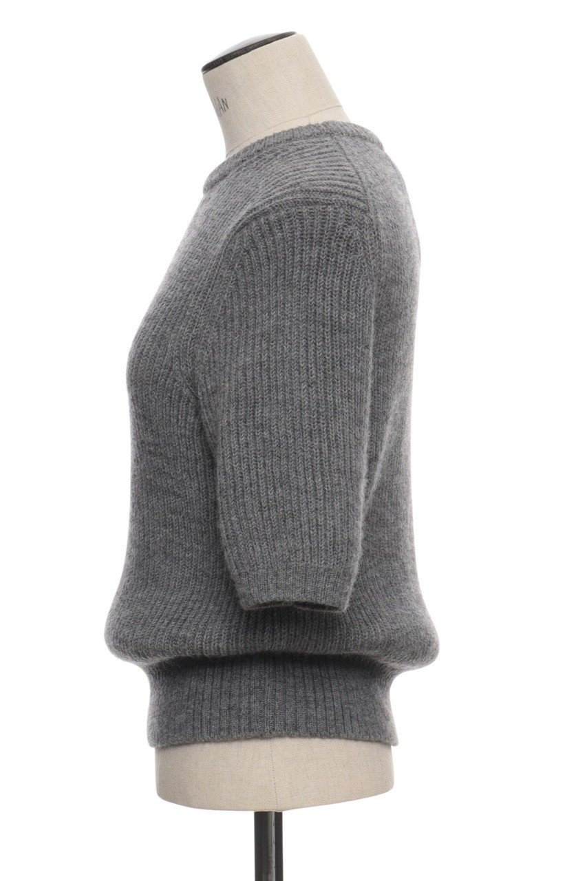 【オブリオ/AUBRIOT】のバルキーヤーンセーター 人気、トレンドファッション・服の通販 founy(ファニー) 　ファッション　Fashion　レディースファッション　Fashion for Women　トップス・カットソー　Cut & Sew Tops　ニット　Knit Tops & Sweaters　カジュアルプルオーバー・ニットトップス　Pullovers & Knit Tops / Casual Pullovers　2025年　2025　2025-2026秋冬・A/W　Autumn/Winter 2025–26 AW25–26　シンプル　Simple, Minimal　セーター　Sweater, Knitwear　ボックス　Boxy, Box Shape　半袖　Short Sleeve, Half Sleeve　A/W・秋冬　Autumn/Winter　other-2|ID: prp329100004653179 ipo3291000000033628787