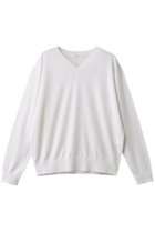 【エブール/ebure】の【9/5 0:00販売開始】ハイゲージウールシルクカシミア Vネックニットプルオーバー ホワイト|ID: prp329100004653184 ipo3291000000033628835
