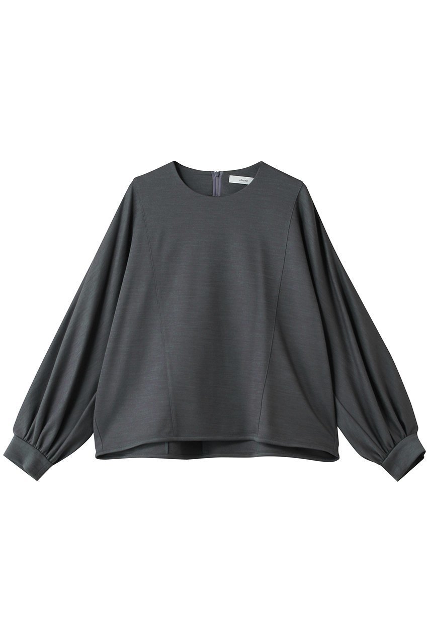 【エブール/ebure】の【9/5 0:00販売開始】ソフトウールモクロディ クルーネックプルオーバー インテリア・キッズ・メンズ・レディースファッション・服の通販 founy(ファニー) 　ファッション　Fashion　レディースファッション　Fashion for Women　トップス・カットソー　Cut & Sew Tops　ニット　Knit Tops & Sweaters　カジュアルプルオーバー・ニットトップス　Pullovers & Knit Tops / Casual Pullovers　2025年　2025　2025-2026秋冬・A/W　Autumn/Winter 2025–26 AW25–26　カットソー　Cut and Sewn Top　ショート　Short, Short Length　A/W・秋冬　Autumn/Winter　ダークグレー|ID: prp329100004653186 ipo3291000000033628859