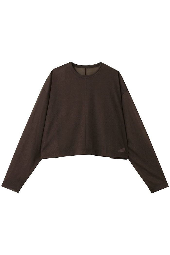 【エブール/ebure】の【店舗限定】シアーストレッチ クルーネックショートプルオーバー インテリア・キッズ・メンズ・レディースファッション・服の通販 founy(ファニー) https://founy.com/ ファッション Fashion レディースファッション Fashion for Women トップス・カットソー Cut & Sew Tops ニット Knit Tops & Sweaters カジュアルプルオーバー・ニットトップス Pullovers & Knit Tops / Casual Pullovers ボトム Bottoms, Lower Wear ワイド Wide, Wide Fit エレガント 上品 Elegant 秋 Autumn |ID: prp329100004653187 ipo3291000000036152448