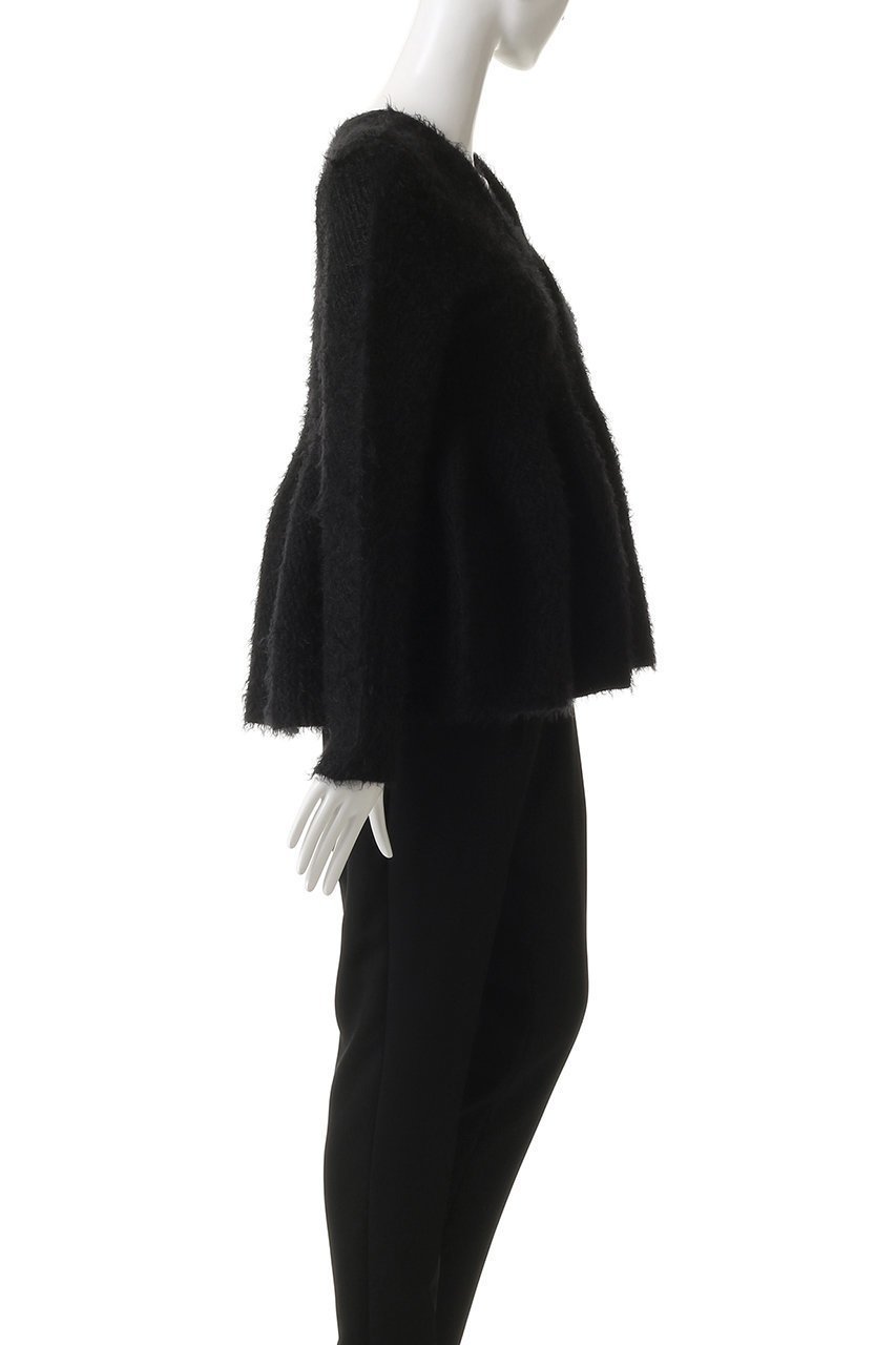 【チカ キサダ/CHIKA KISADA】のVネック ペプラムニット カーディガン 人気、トレンドファッション・服の通販 founy(ファニー) 　ファッション　Fashion　レディースファッション　Fashion for Women　トップス・カットソー　Cut & Sew Tops　ニット　Knit Tops & Sweaters　カーディガン・羽織り　Layered Style Cardigans　Vネックトップス　V-Neck Tops / V-Cut Neckline Shirts　2025年　2025　2025-2026秋冬・A/W　Autumn/Winter 2025–26 AW25–26　エレガント 上品　Elegant　カーディガン　Cardigan, Knitwear　ペプラム　Peplum, Flared Hem　A/W・秋冬　Autumn/Winter　other-3|ID: prp329100004653188 ipo3291000000033628884