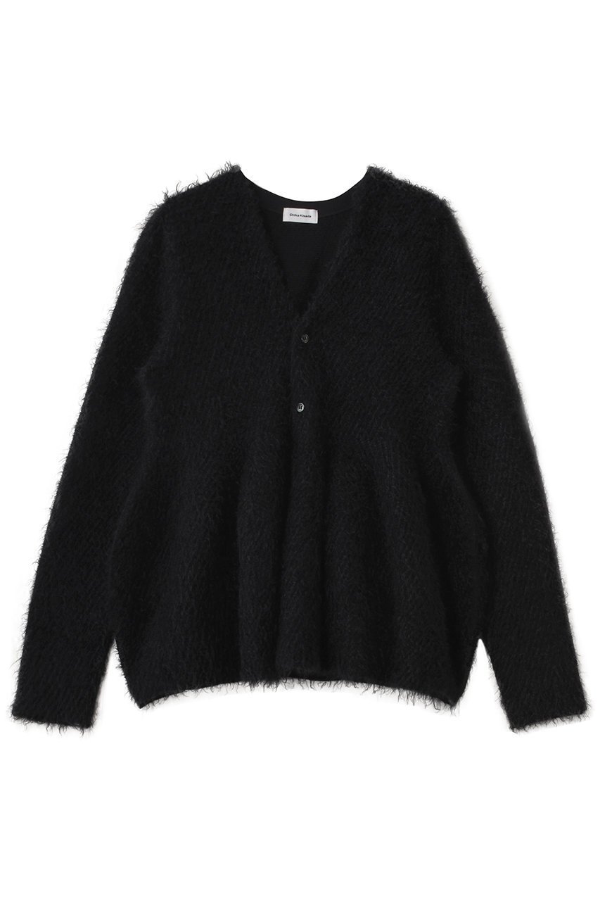 【チカ キサダ/CHIKA KISADA】のVネック ペプラムニット カーディガン インテリア・キッズ・メンズ・レディースファッション・服の通販 founy(ファニー) ファッション Fashion レディースファッション Fashion for Women トップス・カットソー Cut & Sew Tops ニット Knit Tops & Sweaters カーディガン・羽織り Layered Style Cardigans Vネックトップス V-Neck Tops / V-Cut Neckline Shirts エレガント 上品 Elegant カーディガン Cardigan, Knitwear ペプラム Peplum, Flared Hem ブラック|ID: prp329100004653188 ipo3291000000035967704