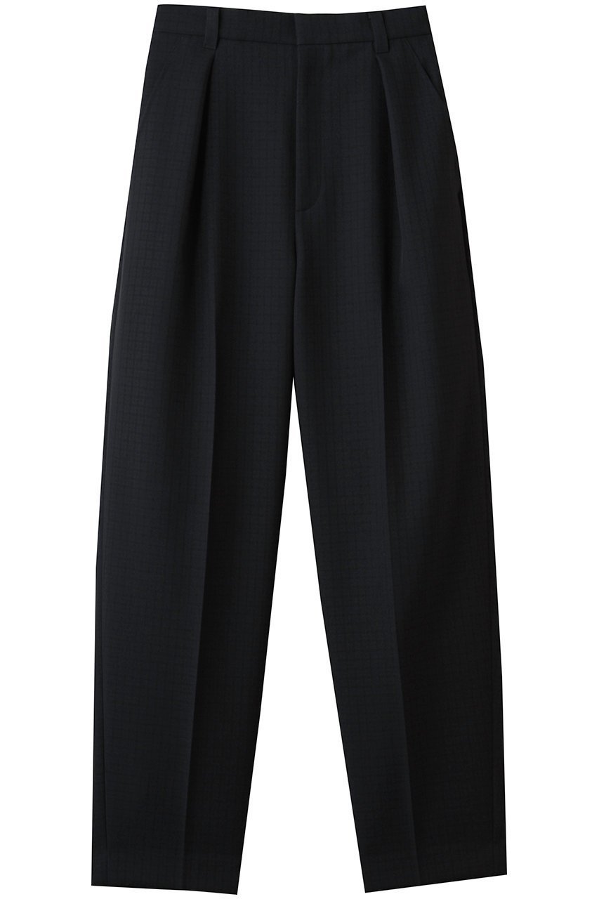 【オブリオ/AUBRIOT】のチェックテーパードパンツ インテリア・キッズ・メンズ・レディースファッション・服の通販 founy(ファニー) ファッション Fashion レディースファッション Fashion for Women パンツ Pants & Trousers イタリア Italy チェック Check, Plaid, Tartan テーパード Tapered, Tapered Pants フォルム Silhouette, Form ラグジュアリー Luxury, Elegant エレガント 上品 Elegant 再入荷 Restock / Back in Stock ネイビー|ID: prp329100004653198 ipo3291000000035535204